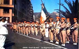 Oran - Boulevard Front de Mer - 2e Zouaves